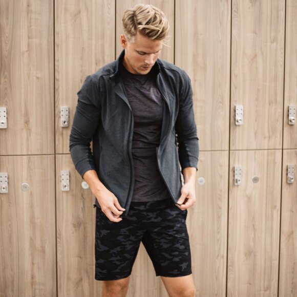 NEW $198 Mens GREYSON Gold Brand Sequoia Grey Full-Zip Jacket SM or MD DEAL SALE - Picture 7 of 10